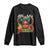 Juneteenth 1865 Little Miss Cute Melanin Black Girls Kids Long Sleeve Shirt TS09 Black Print Your Wear