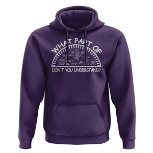 Funny Math Lover Hoodie What Part Of This Don't You Understand TS09 Purple Print Your Wear