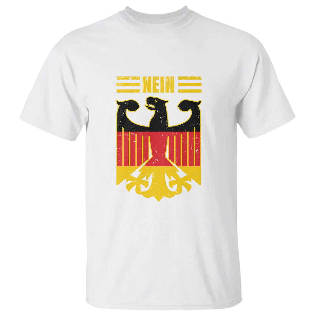 Funny Germany German No Nein T Shirt TS09 White Print Your Wear