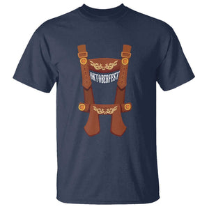 Oktoberfest T Shirt Lederhosen Simple Costume German Beer Festival TS09 Navy Print Your Wear