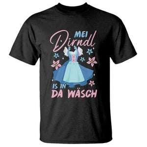 Oktoberfest T Shirt Mei Dirndl In Da Wasch German Girls Women TS09 Black Print Your Wear