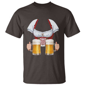 Oktoberfest T Shirt Drindl Simple Costume German Girls Women Beer Festival TS09 Dark Chocolate Print Your Wear