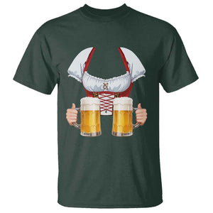 Oktoberfest T Shirt Drindl Simple Costume German Girls Women Beer Festival TS09 Dark Forest Green Print Your Wear