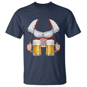 Oktoberfest T Shirt Drindl Simple Costume German Girls Women Beer Festival TS09 Navy Print Your Wear