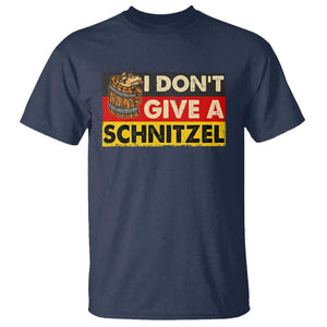 Oktoberfest T Shirt I Don't Give A Schnitzel German Beer TS09 Navy Print Your Wear