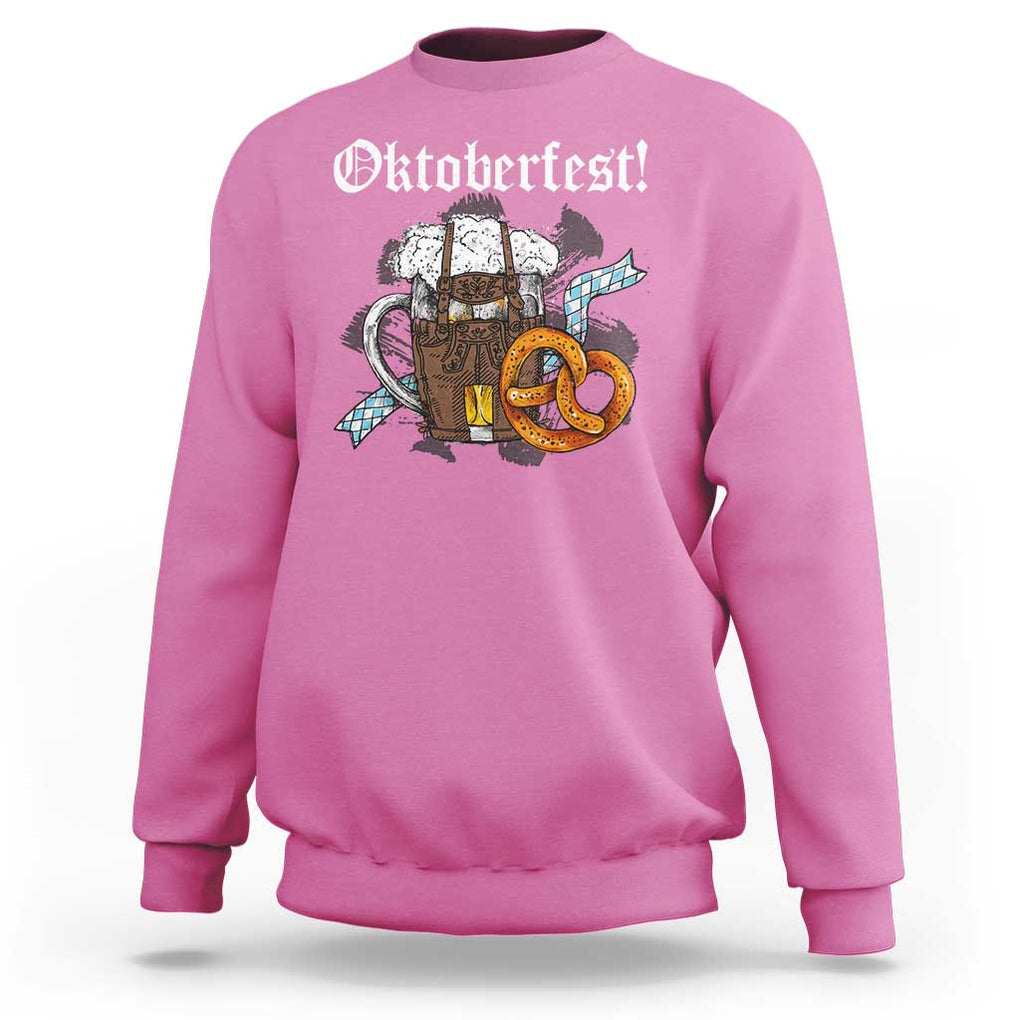Oktoberfest Sweatshirt Bavaria German Beer Pretzel TS09 Azalea Print Your Wear