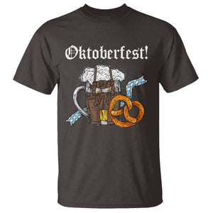 Oktoberfest T Shirt Bavaria German Beer Pretzel TS09 Dark Chocolate Print Your Wear