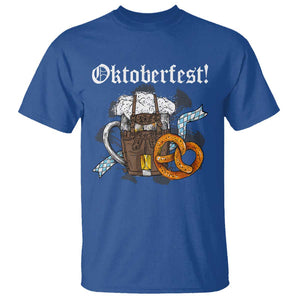 Oktoberfest T Shirt Bavaria German Beer Pretzel TS09 Royal Blue Print Your Wear