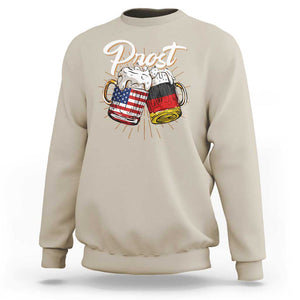 Oktoberfest Prost Beer German American Sweatshirt TS09 Sand Print Your Wear