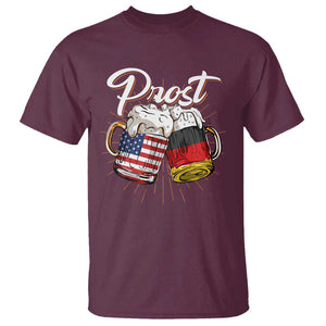 Oktoberfest Prost Beer German American T Shirt TS09 Maroon Print Your Wear