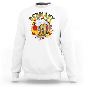 Oktoberfest German Drinking Team Sweatshirt TS09 White Print Your Wear