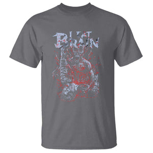 Horror Halloween T Shirt Braineater Eat Brain Scary Satan Demon TS09 Charcoal Print Your Wear