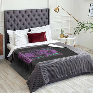 Horror Halloween Throw Blanket Scream Creepy Skull TS09 Print Your Wear