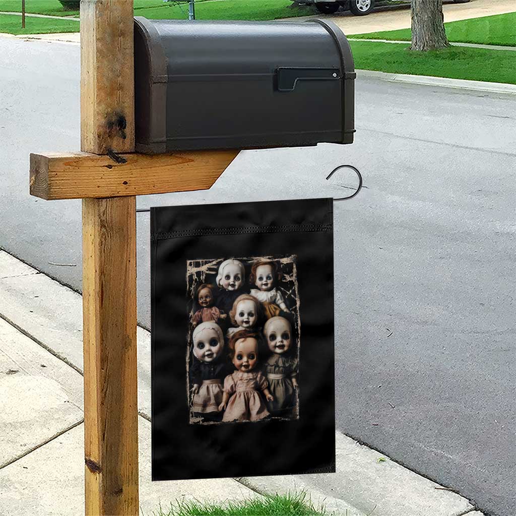 Creepy Dolls Horror Halloween Garden Flag TS09 Print Your Wear