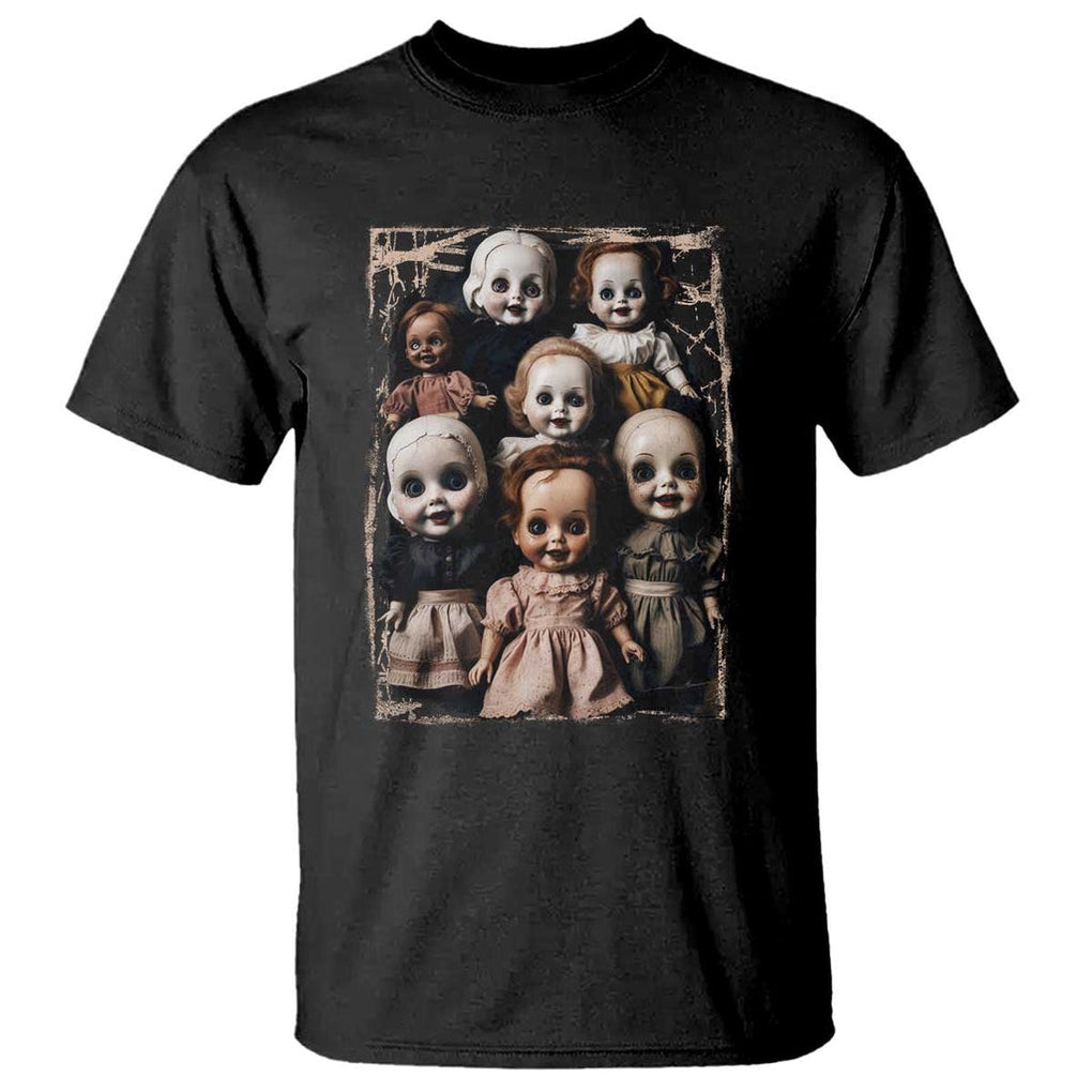 Creepy Dolls Horror Halloween T Shirt TS09 Black Print Your Wear