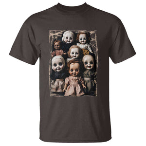 Creepy Dolls Horror Halloween T Shirt TS09 Dark Chocolate Print Your Wear