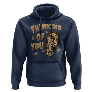 Voodoo Doll Hoodie Thinking Of You Horror Halloween TS09 Navy Print Your Wear