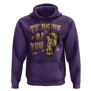 Voodoo Doll Hoodie Thinking Of You Horror Halloween TS09 Purple Print Your Wear