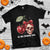 Halloween Coquette T Shirt In My Spooky Era Skull Cherry TS09 Black Print Your Wear