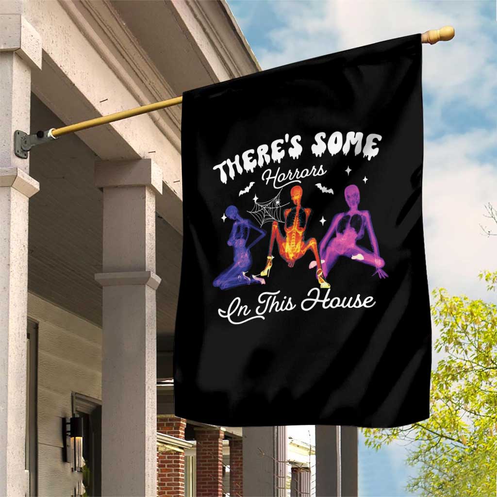 Funny Halloween Garden Flag There're some Horrors In This House TS09 Print Your Wear