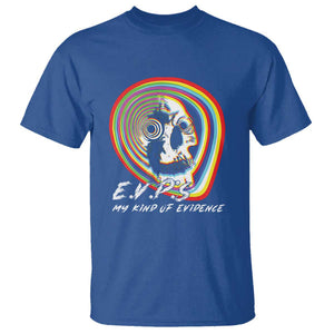 Ghost Hunting T Shirt EVP My Kind Of Evidence TS09 Royal Blue Print Your Wear