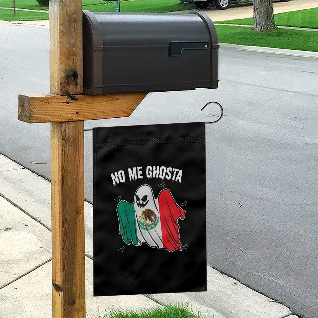Mexico Halloween Garden Flag No Me Ghosta Mexican Ghost TS09 Print Your Wear