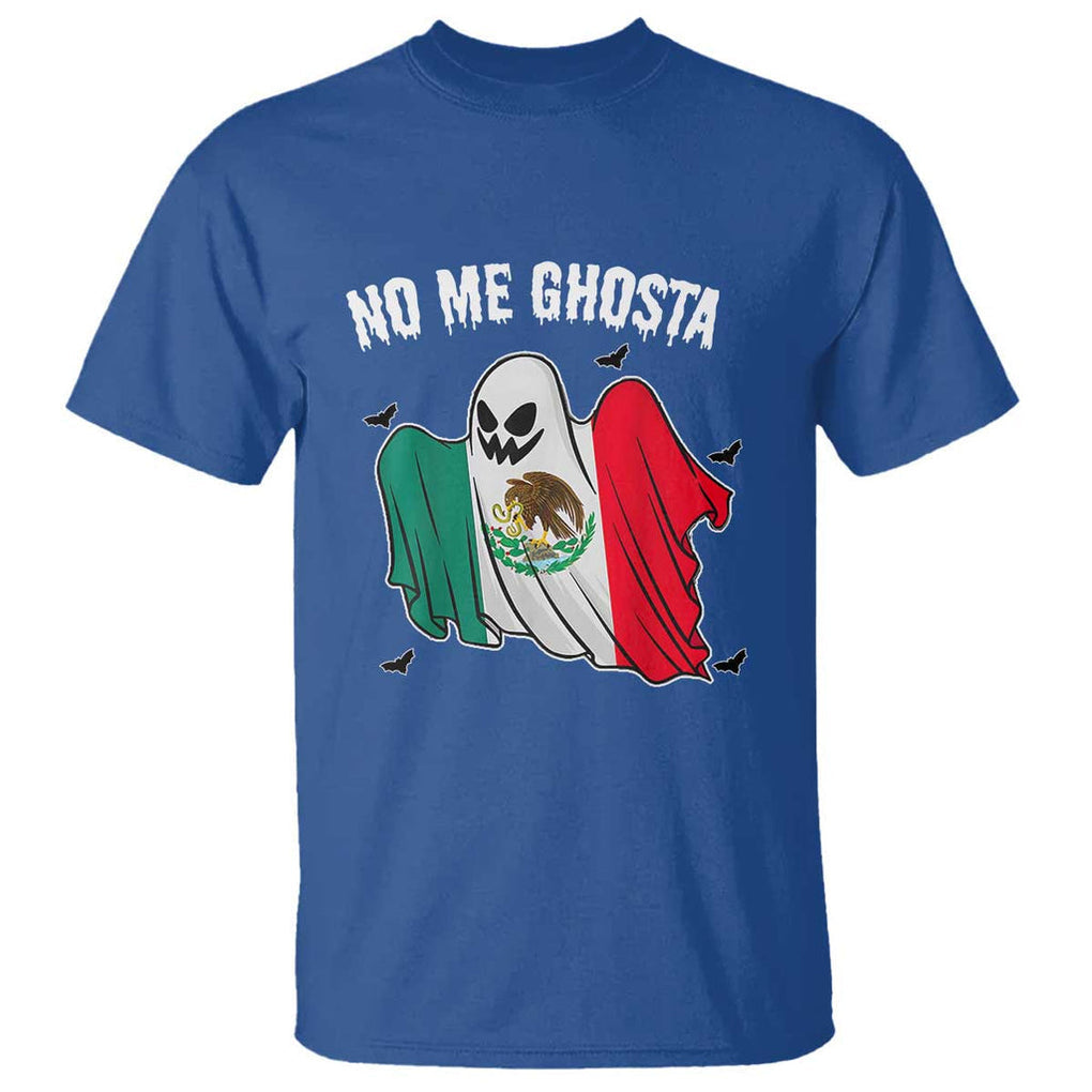 Mexico Halloween T Shirt No Me Ghosta Mexican Ghost TS09 Royal Blue Print Your Wear