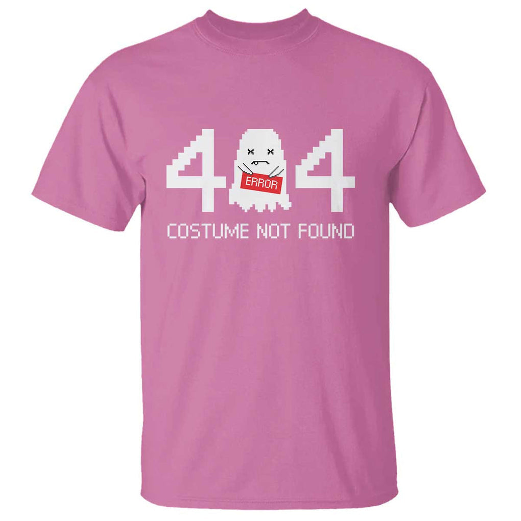 Funny Halloween T Shirt 404 Error Costume Not Found TS09 Azalea Print Your Wear