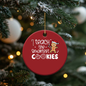 Christmas Best Teacher Christmas Ornament I Teach The Smartest Little Cookies TS09 Print Your Wear