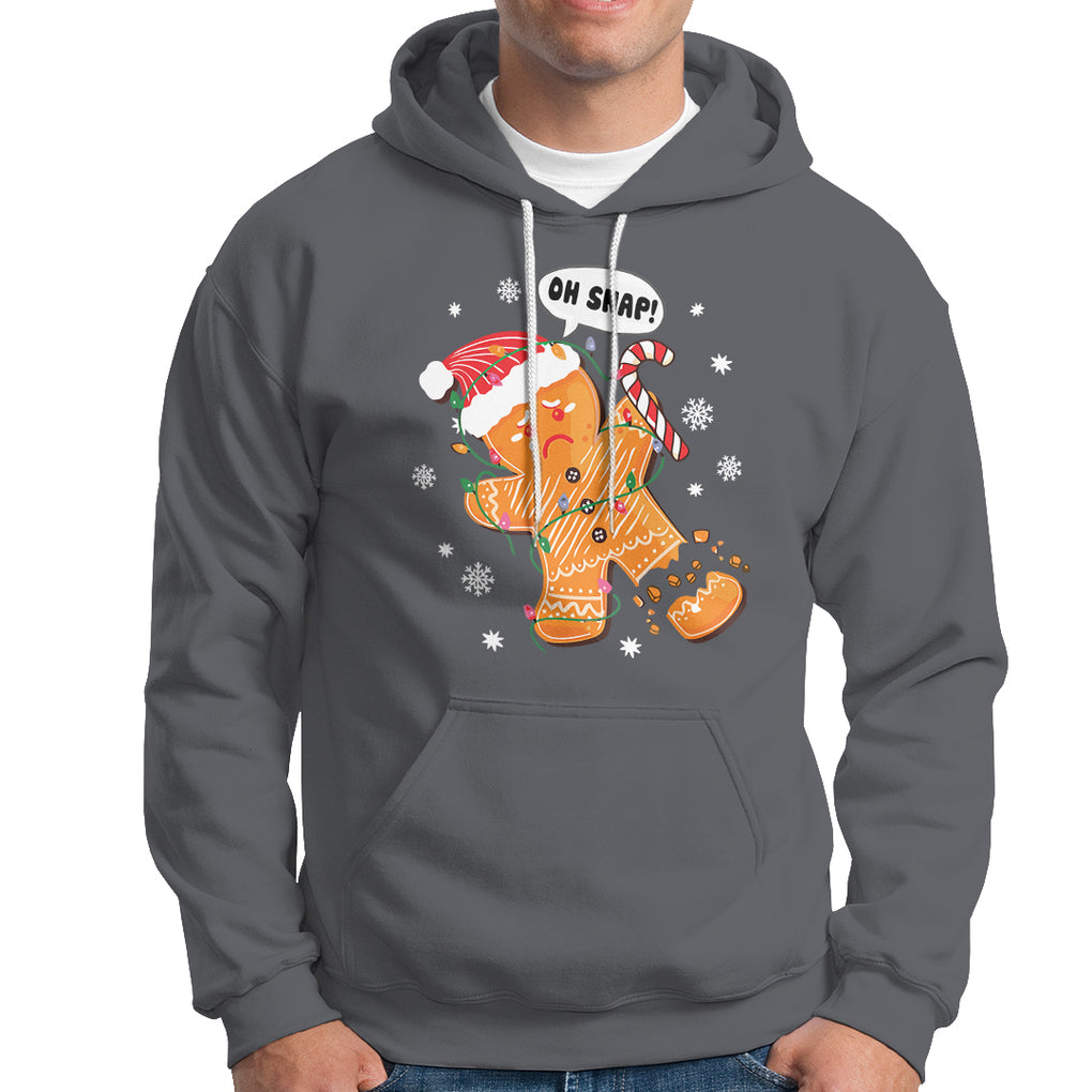 Op Snap Gingerbread Broken Leg Christmas Hoodie TS09 Printyourwear
