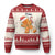 Funny Xmas Ugly Christmas Sweater Op Snap Gingerbread Broken Leg TS09 Red Print Your Wear