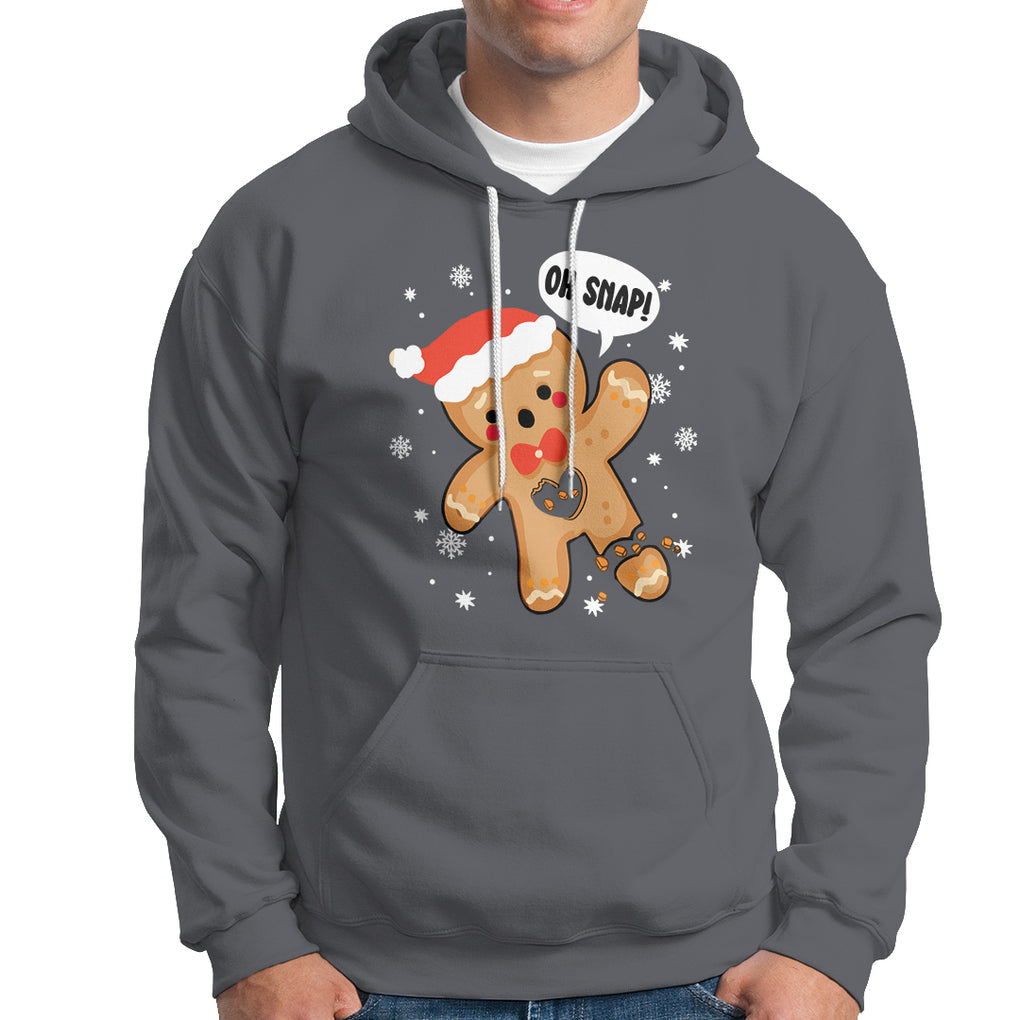 Op Snap Gingerbread Broken Heart Single Christmas Hoodie TS09 Printyourwear