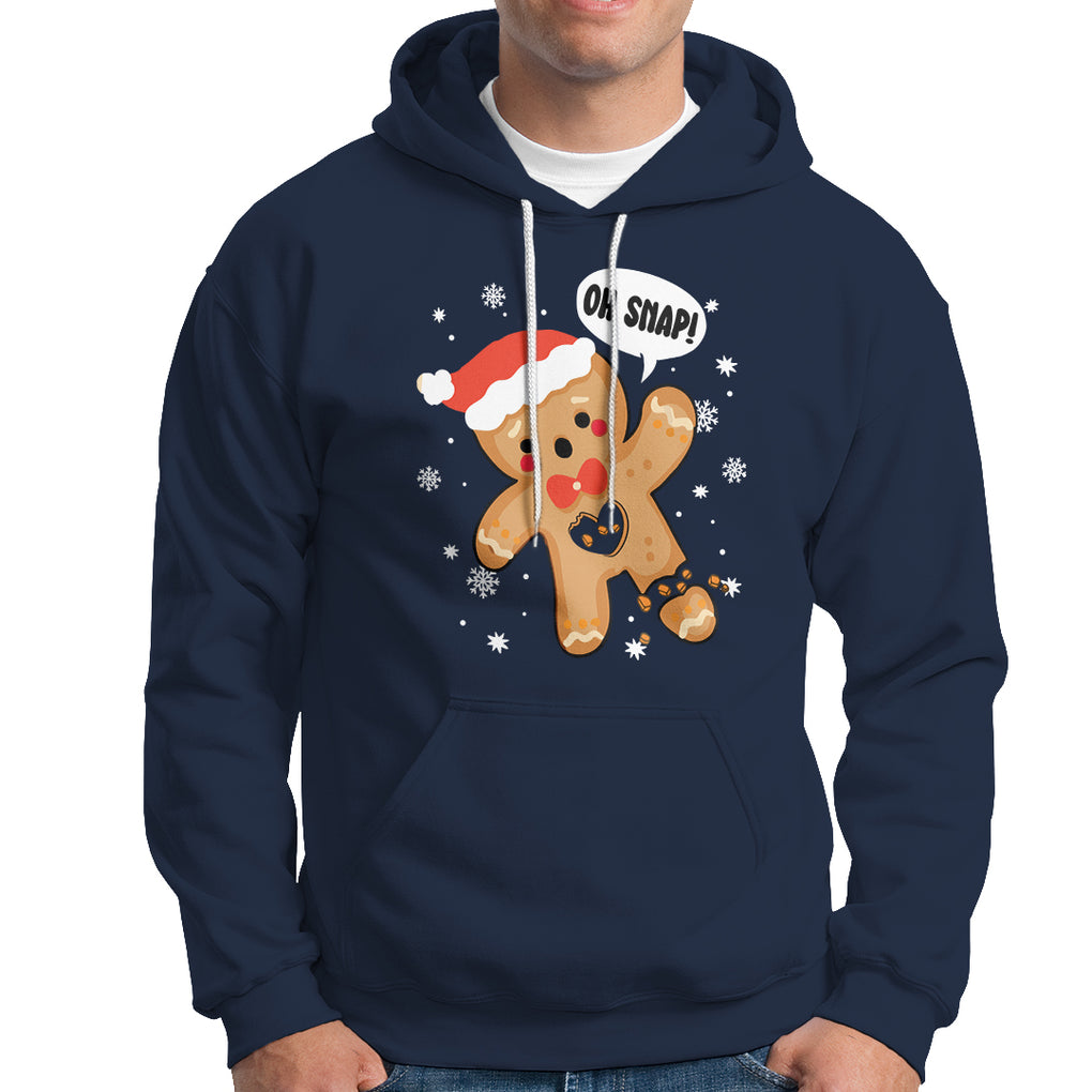 Op Snap Gingerbread Broken Heart Single Christmas Hoodie TS09 Printyourwear
