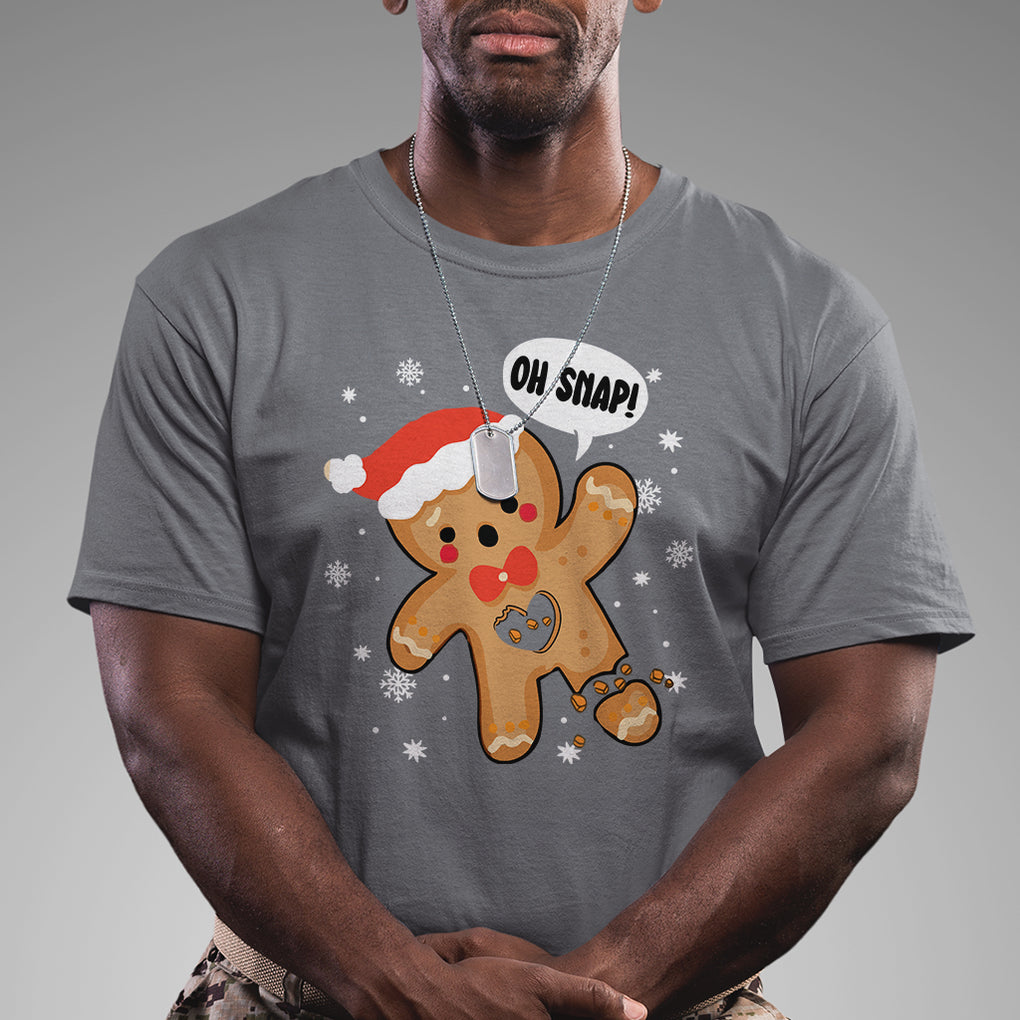 Op Snap Gingerbread Broken Heart Single Christmas T Shirt TS09 Printyourwear