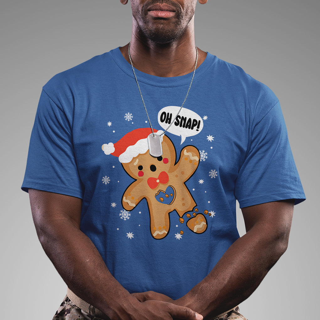 Op Snap Gingerbread Broken Heart Single Christmas T Shirt TS09 Printyourwear