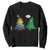 Funny Gay Christmas Sweatshirt Rainbow Christmas Tree LGBT TS09 Black Print Your Wear