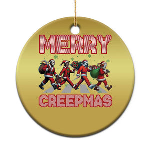 Horror Xmas Christmas Ornament Merry Creepmas Horror Characters TS09 Print Your Wear