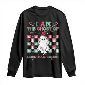 Funny Xmas Long Sleeve Shirt I Am The Ghost Of Christmas Present TS09 Black Print Your Wear