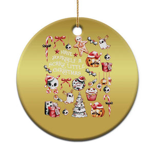 Gothic Xmas Christmas Ornament Have Yourself A Scary Little Christmas TS09 Print Your Wear