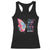 Christian Racerback Tank Top Blessed By God Loved By Jesus Led By The Spirit TS09 Black Print Your Wear