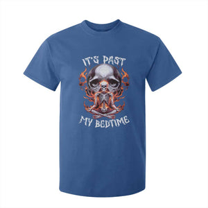 Funny Skeleton Meme T Shirt For Kid It's Past My Bedtime TS09 Royal Blue Print Your Wear