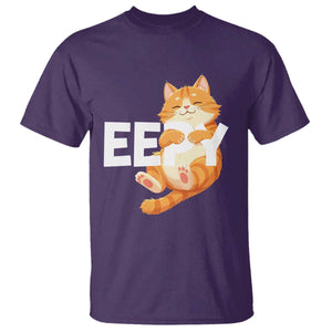 Funny Cat Meme T Shirt Eepy Cat Silly Sleepy Cat TS09 Purple Print Your Wear