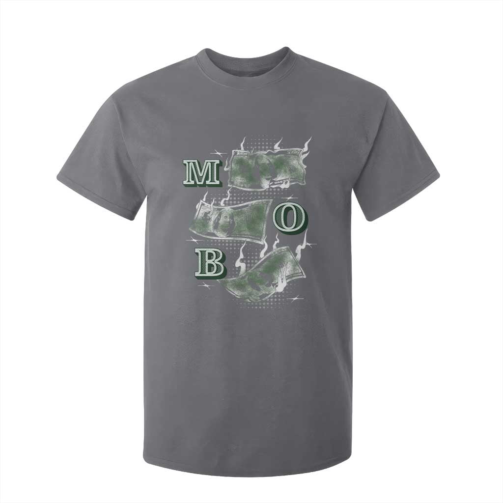MOB Money Over Everything T Shirt For Kid TS09 Charcoal Print Your Wear