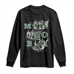 MOB Money Over Everything Long Sleeve Shirt TS09 Black Print Your Wear