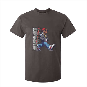 Personalized Hip Hop Rapper T Shirt For Kid Custom Name My Rap Name Is TS09 Dark Chocolate Print Your Wear