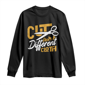 Hip Hop Long Sleeve Shirt Cut From A Different Cloth TS09 Black Print Your Wear