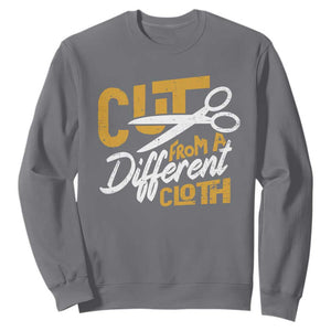 Hip Hop Sweatshirt Cut From A Different Cloth TS09 Charcoal Print Your Wear