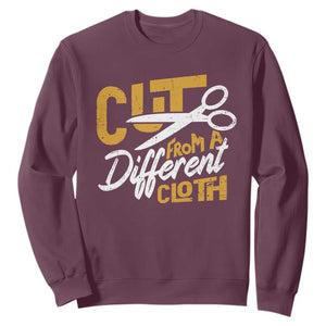 Hip Hop Sweatshirt Cut From A Different Cloth TS09 Maroon Print Your Wear