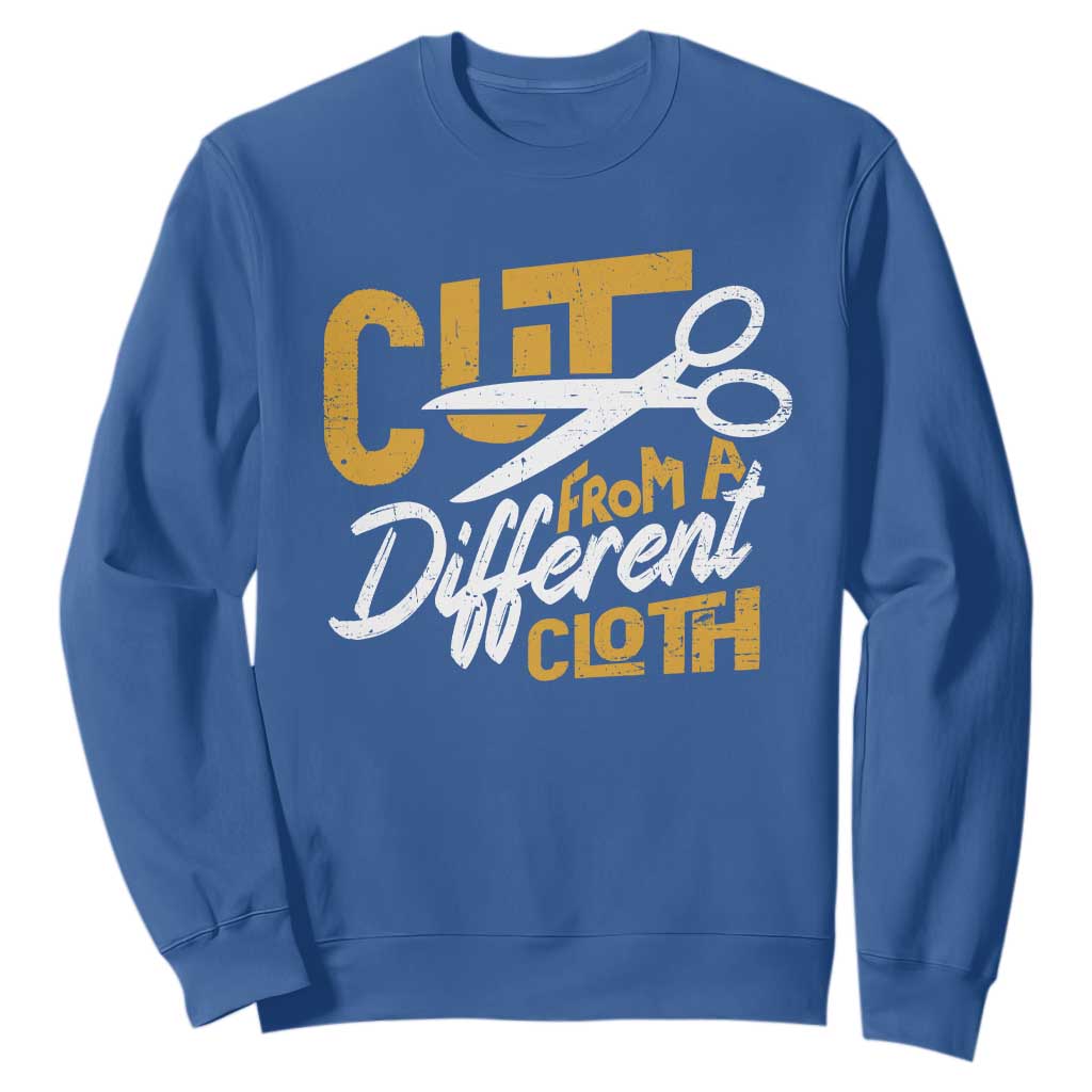 Hip Hop Sweatshirt Cut From A Different Cloth TS09 Royal Blue Print Your Wear