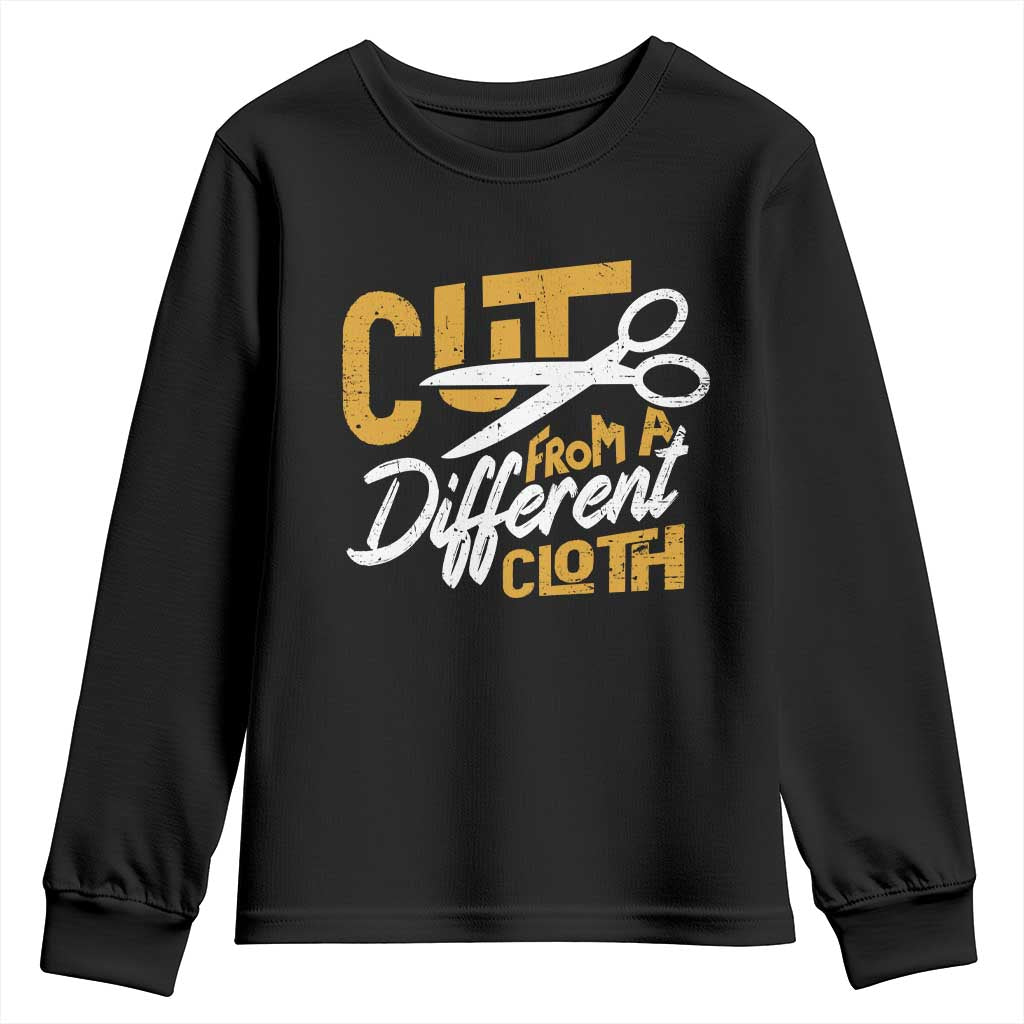 Hip Hop Youth Sweatshirt Cut From A Different Cloth TS09 Black Print Your Wear